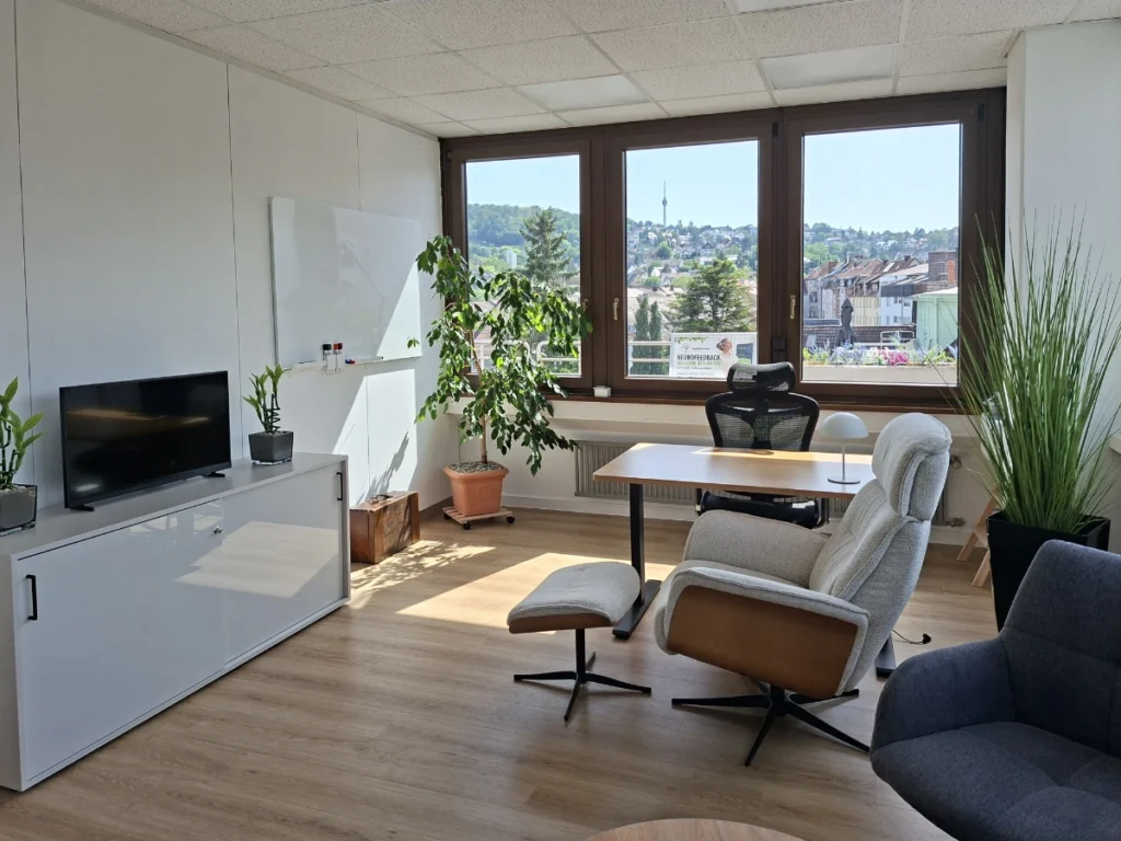 Praxisräume für Neurofeedback-Therapie in Stuttgart